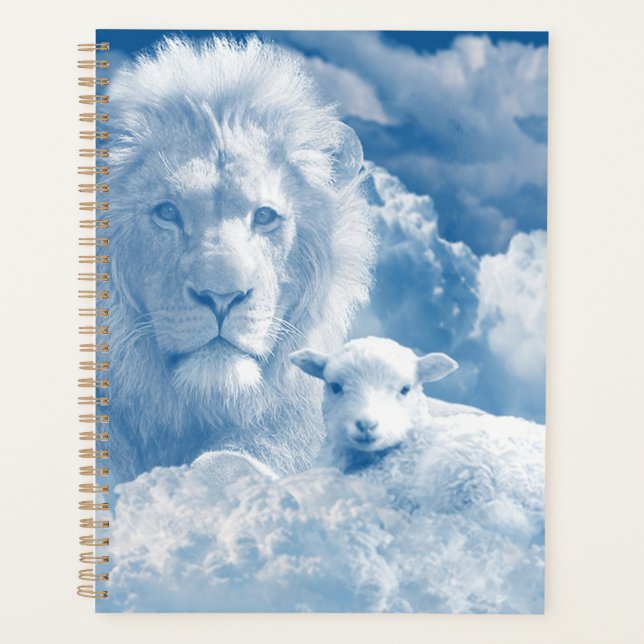 JÉSUS L'AGNEAU ET JÉSUS LE LION (Devant)
