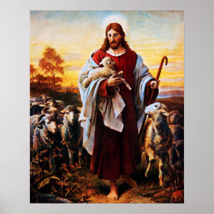 Jesus Le Bon Berger 01 Poster A