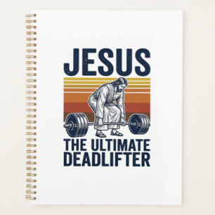 Jésus Le Deadlifter Ultime Chemise de Gym Vintage_