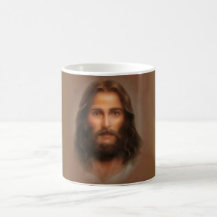Jésus le fils du blanc de Dieu tasse blanche