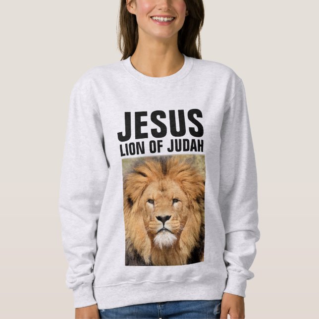 JÉSUS LION DE JUDAH T-Shirts (Devant)