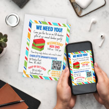 Jesus Loves You - Invitation de la fête Shoebox