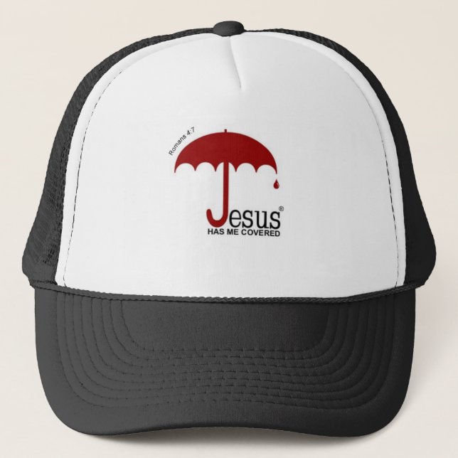 Jésus m'a casquette couvert de camionneur (Devant)