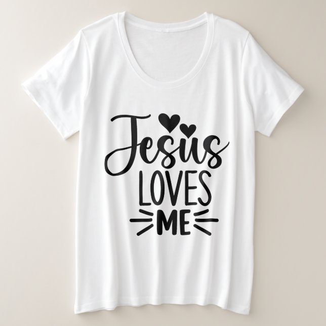 Jésus m'aime (Design devant)