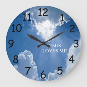 Jésus M'Aime Horloge