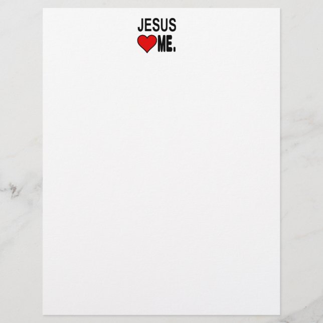 Jésus m'aime Jésus Cadeaux (Devant)