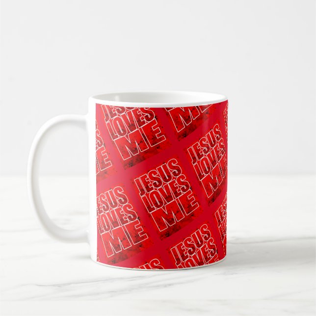 Jésus m'aime Mug (Gauche)