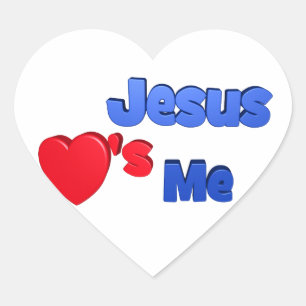 Jésus M'Aime Stickers