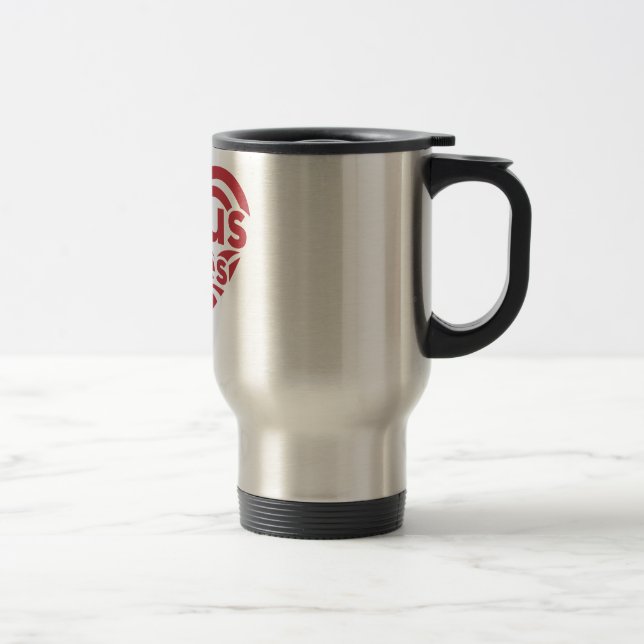 Jésus m'aime tasse (Droit)