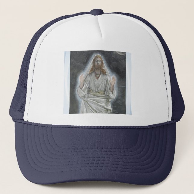 Jésus marche sur le casquette de mer (Devant)