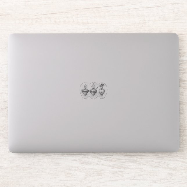 Jesus Mary and Joseph Hearts Vinyl Decal Sticker (Ordinateur)