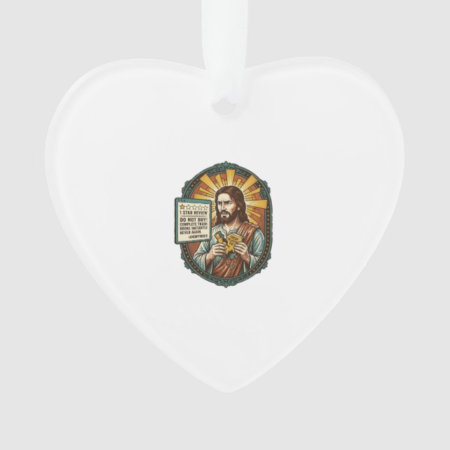 Jésus Mauvaise Influence Produit Avis Échec Social (devant)