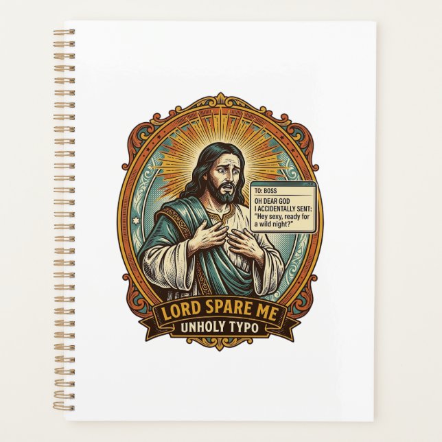 Jésus Mauvaise Message Autocorrect Patron Embarras (Devant)