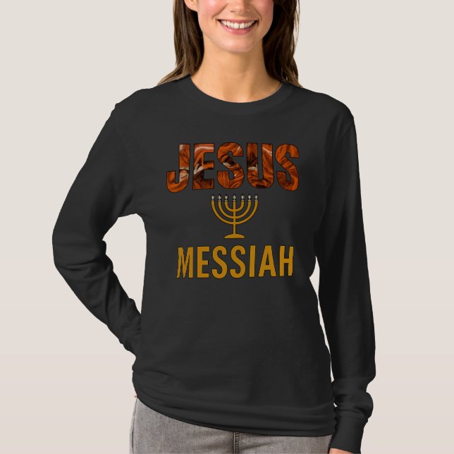 Jesus Messiah - Long sleeve T-shirt (Devant)