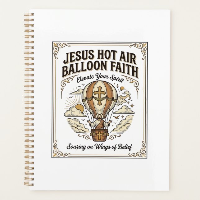 Jésus Montgolfière Foi Jésus Montgolfière  (Devant)