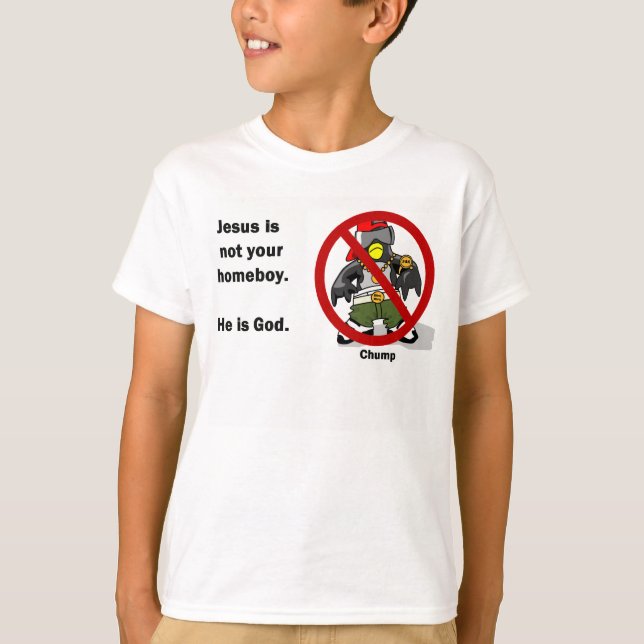 Jésus n'est pas votre homeboy. T-shirt d'enfants (Devant)