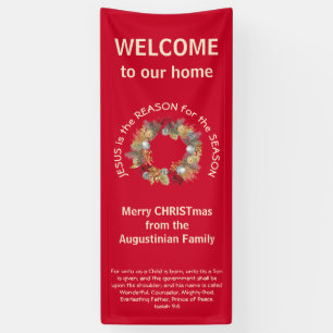 JÉSUS PERSONNALISÉ EST LA RAISON DE LA Bannière DE