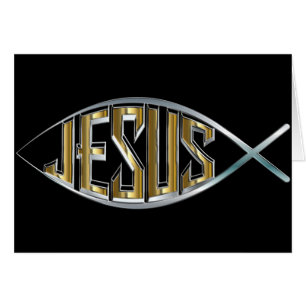 Jésus Poisson découpé