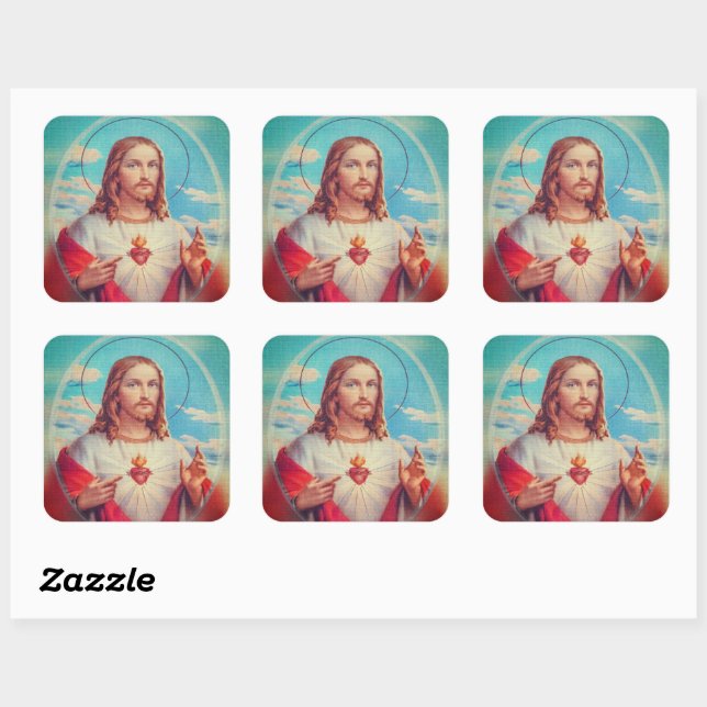 Jesus Prayer traditional photography stickers (Feuille)