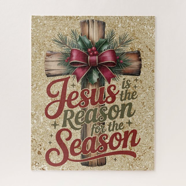 Jesus Reason Season Puzzle (Vertical)