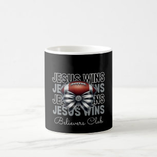 Jesus remporte le club des croyants Café Mug