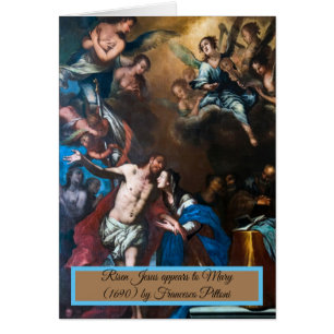 Jésus ressuscité apparaît à Marie