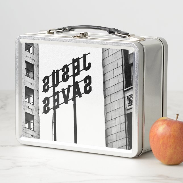 JESUS SAVE Lunch Box (En situation)