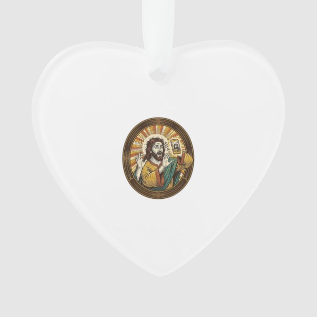 Jesus Selfie Accidentel avec Double Menton Caméra  (devant)