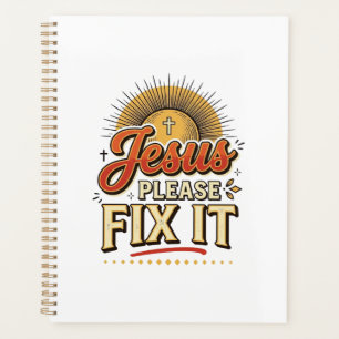 Jésus S'il Vous Plaît Réparez-Le Typographie Chrét