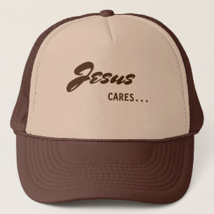 Jésus s'inquiète le casquette de camionneur
