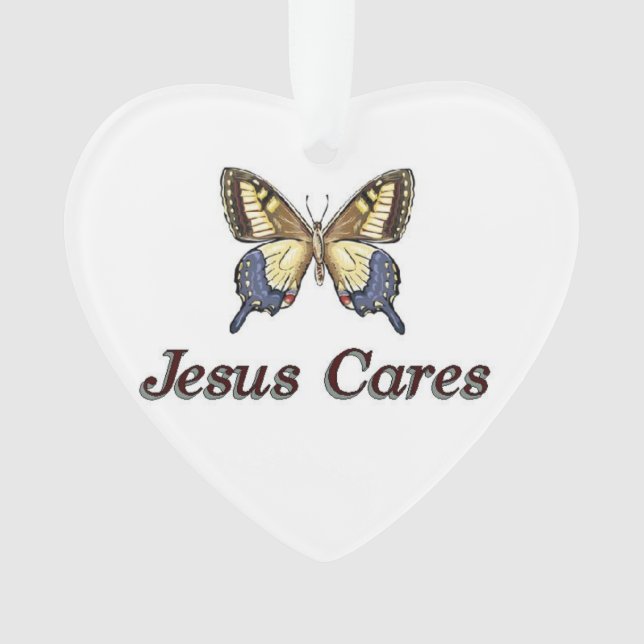 Jésus s'inquiète l'ornement (devant)