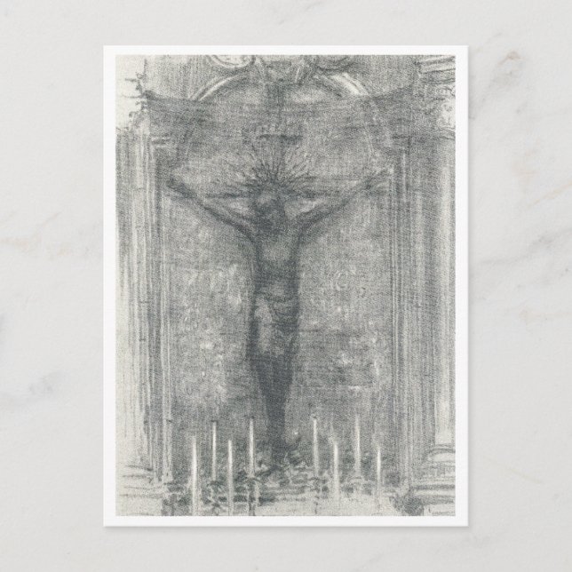 Jésus sur la croix - carte postale (Devant)