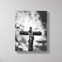 Jésus sur la Croix – Toile de Foi et de Rédemption