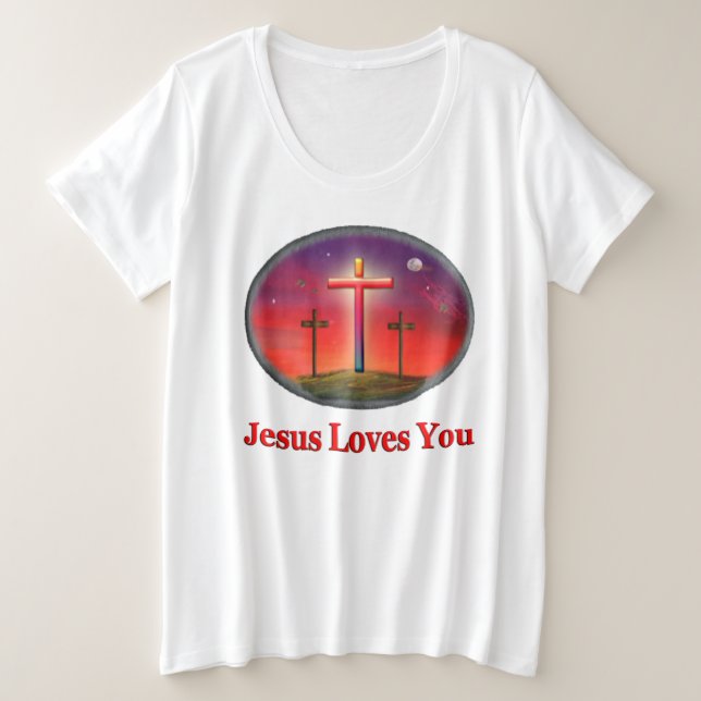 jésus t'aime (Design devant)