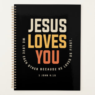 Jésus t'aime - 1 Jean 4:19 Chrétien