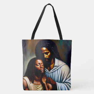 Jesus the Comforter Christian Art Sac fourre-tout