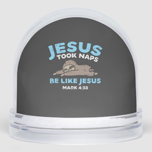 Jesus Took Naps Sloth Funny Bible Verse God Christ (Avant)