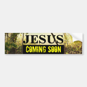JÉSUS VIENDRA BIENTÔT Bumper Sticker