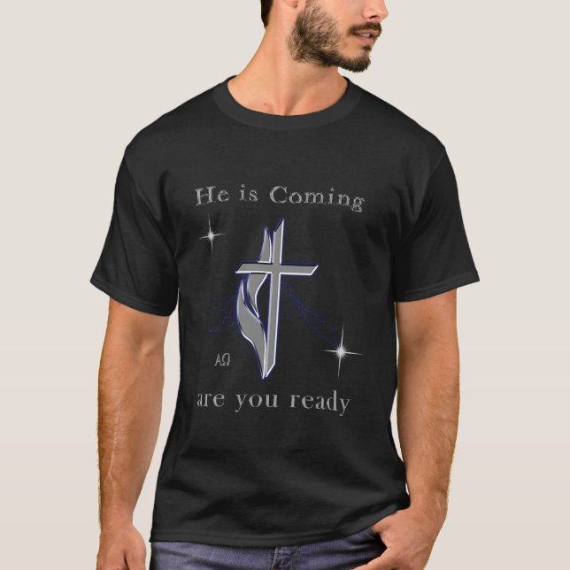 Jésus vient avec des t-shirts (Devant)