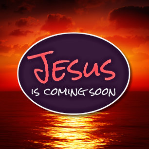 Jésus Vient Bientôt Sticker En Vinyle Coupé Sur Me