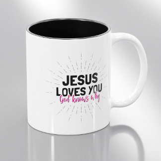 Jésus Vous Aime - Dieu Sait Pourquoi La Mug De Caf