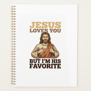 Jésus vous aime drôle vintage foi conception de t-