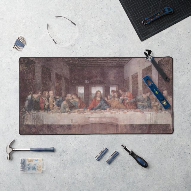 Jésus "Yeshoua" La Dernière Cène, Léonard de Vinci (Poste de travail)