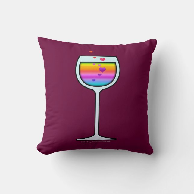 Jet d'ART de VIN ou COUSSINS lombaires (Recto)