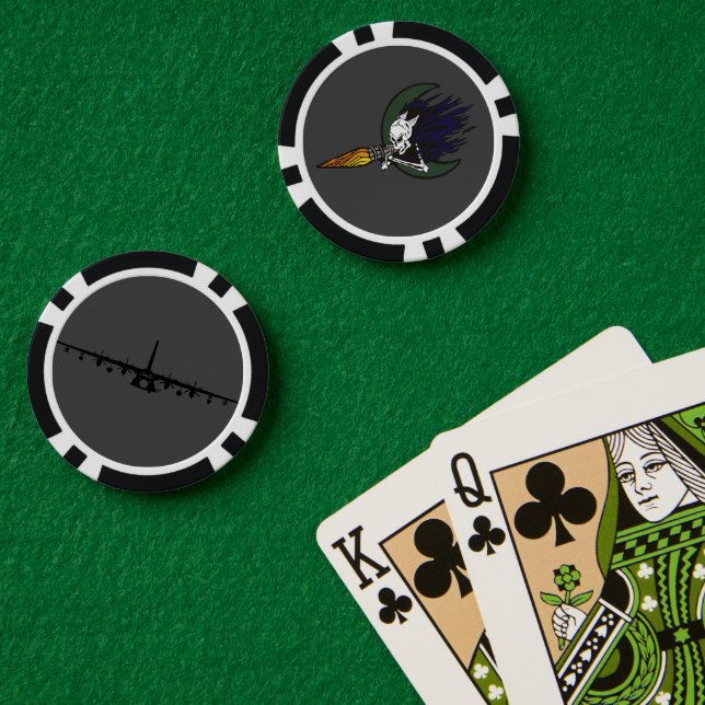Jet fantôme jetons de poker  (Table de poker (double))