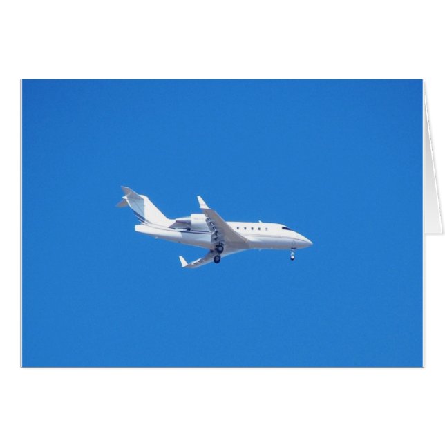 Jet privé. (Devant horizontal)