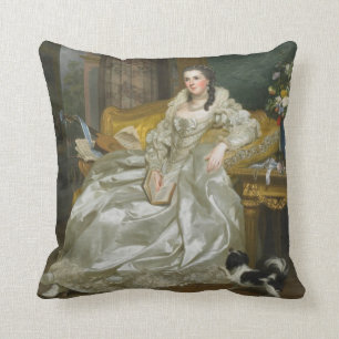 Jet royal de coussin de portraits