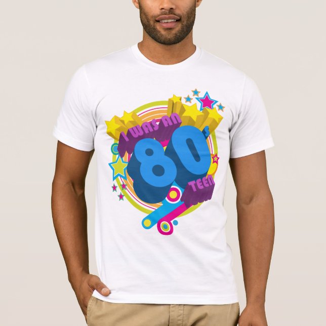 'J'étais un t-shirt ado des années 80' (Devant)