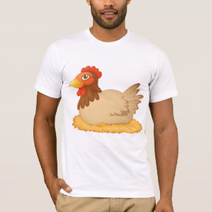 Jetant Sur Les Oeufs T-Shirt Mens