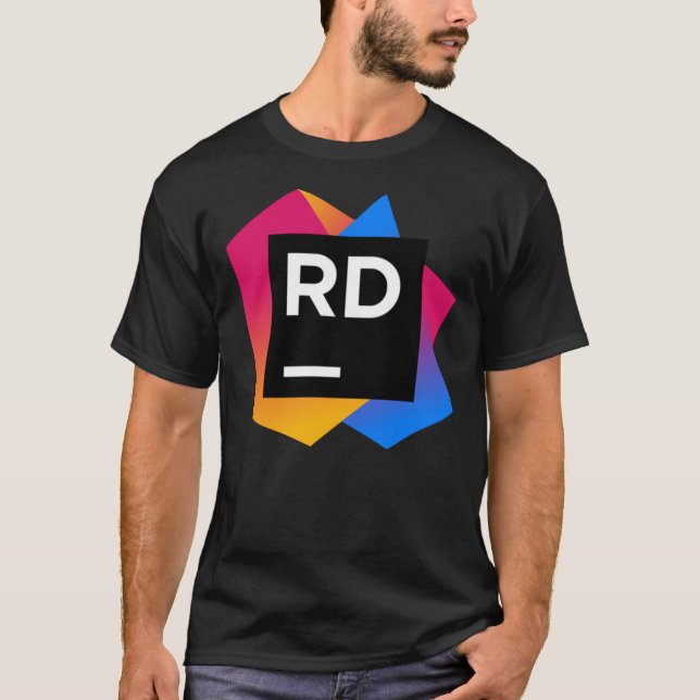 ♥ JetBrains Rider Icon Classic T-Shirt (Devant)